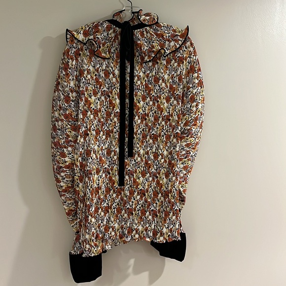 Tory Burch Multicolor Ruffle Blouse - Picture 11 of 15